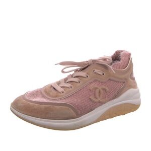 Chanel Pink Sneakers